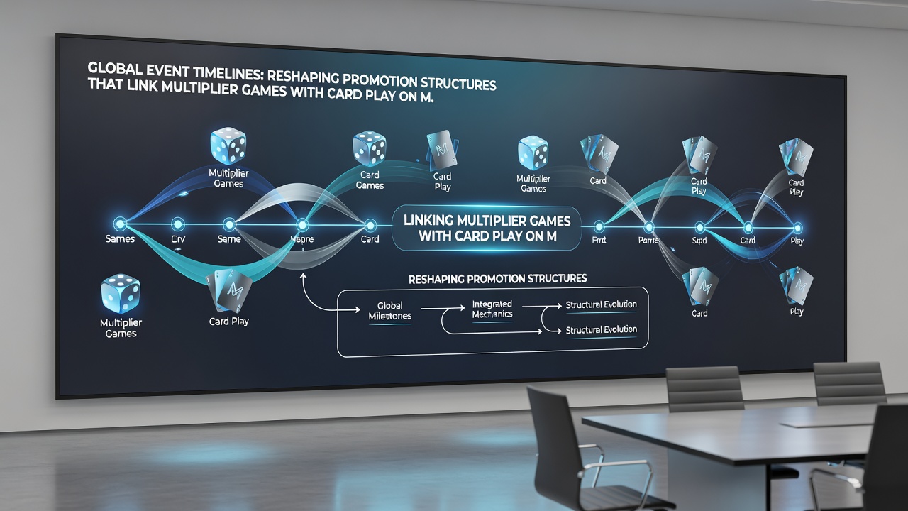 Illustration of mobile app screens displaying event-timed bonuses linking crash multipliers to poker and blackjack sessions