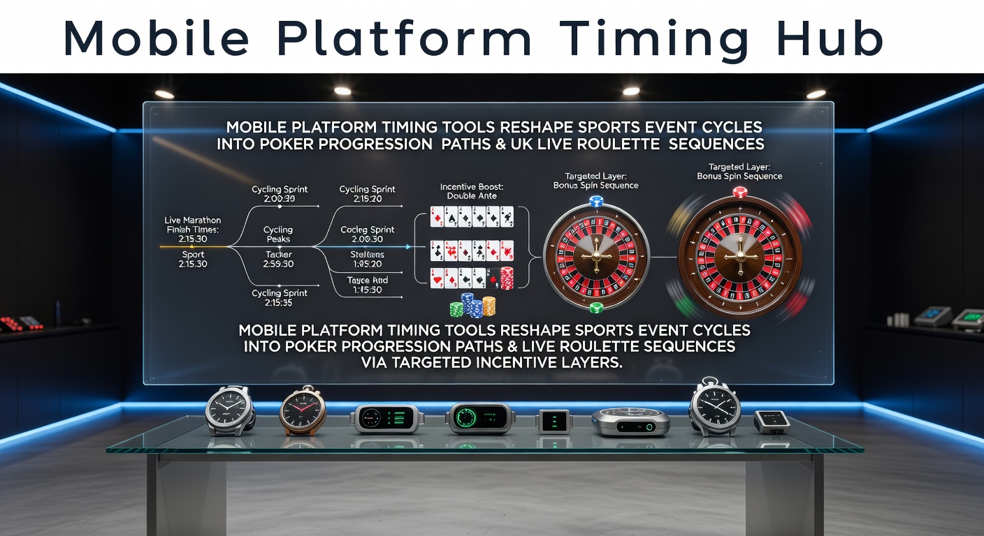 Mobile timing tools syncing sports events with poker and roulette incentives on casino apps