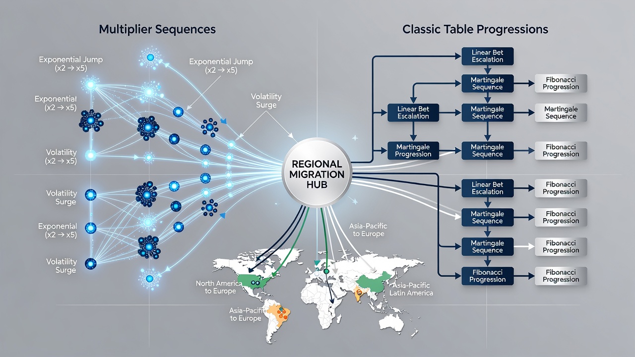 Players engaging with mobile casino apps showing transitions from multiplier games to classic table options amid festival timing indicators