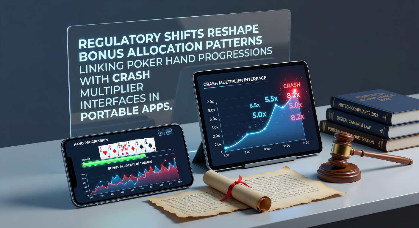 Mobile casino app interface showing poker hands transitioning to crash game multipliers with bonus indicators