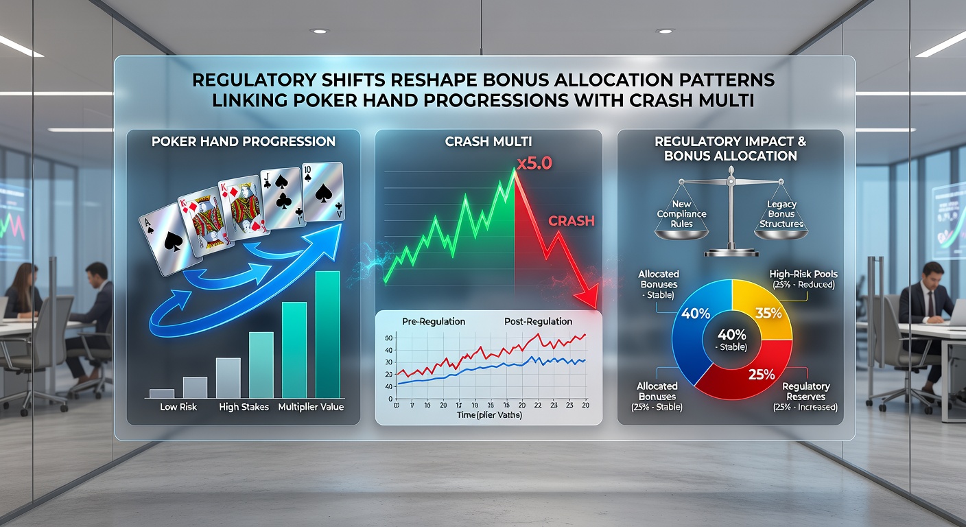 Detailed view of mobile app dashboard connecting poker hand progress bars to crash multiplier interfaces