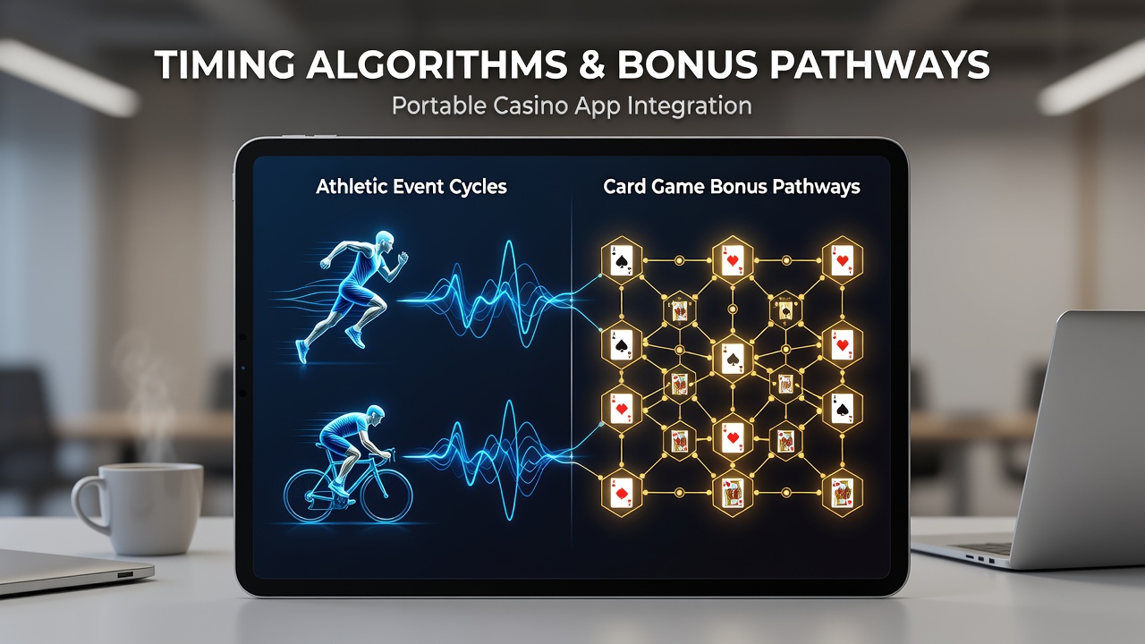 Detailed view of timing algorithm dashboard connecting sports schedules to blackjack and poker bonuses