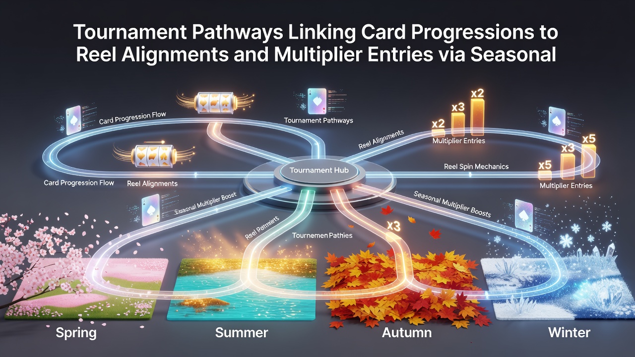 Dashboard view of seasonal athletic cycles mapped to card progression and multiplier entry pathways in casino apps